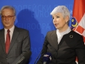 Press Point EP President and  Prime Minister of Croatia in Strasbourg